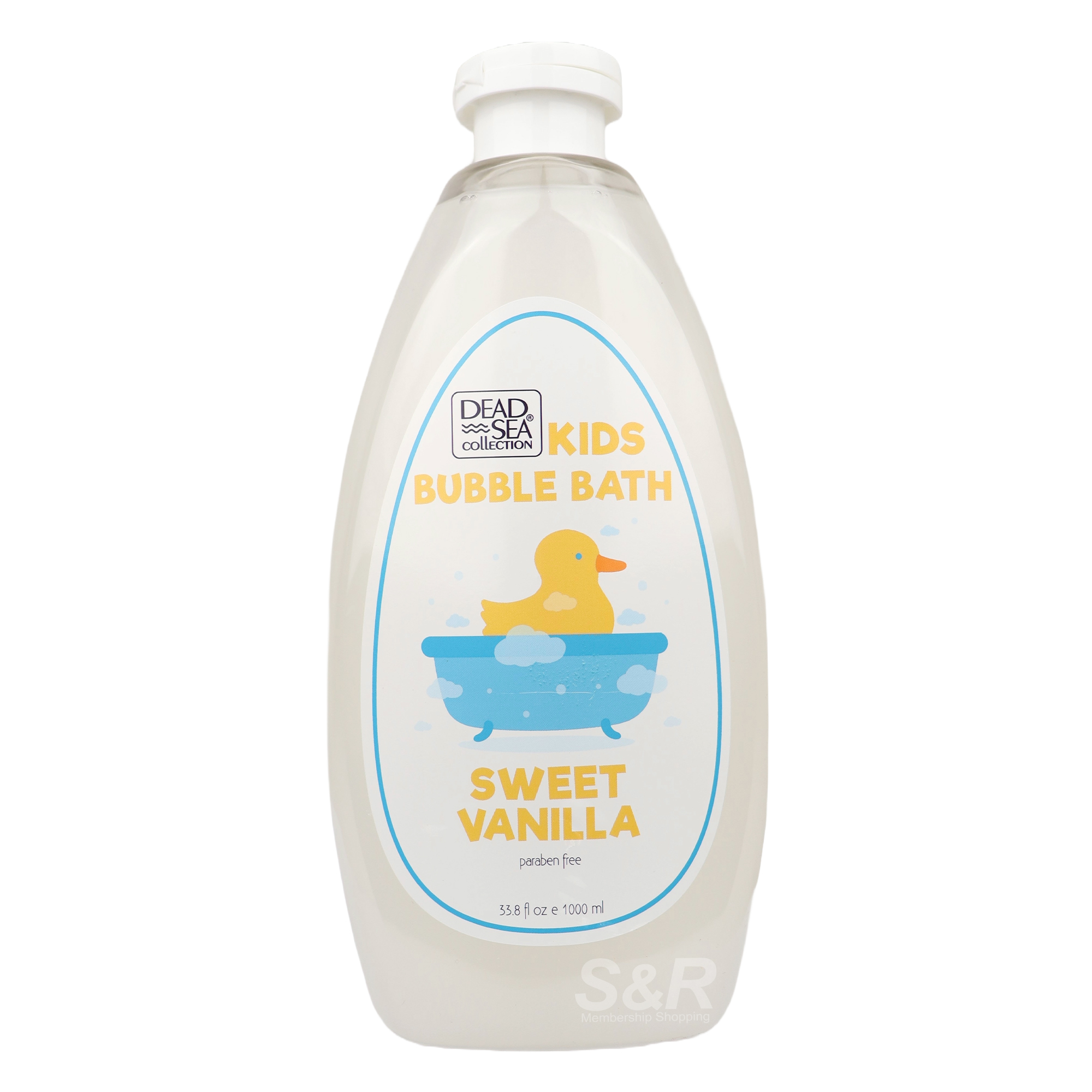 Dead Sea Collection Kids Bubble Bath Sweet Vanilla 1L